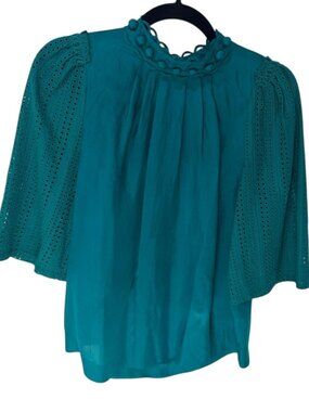 AG Adriano Goldschmied Silk Stripe Camisole Navy White Tank Top S